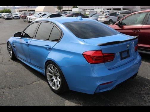 Yas Marina Blue Metallic 2018 BMW M3 Base
