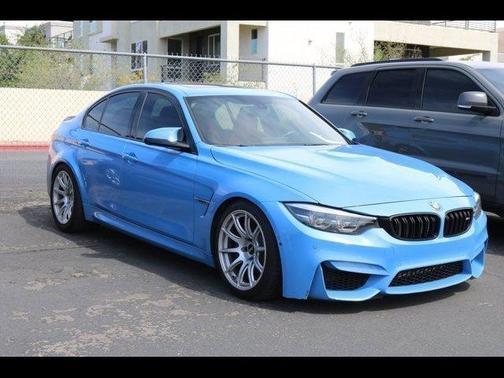 Yas Marina Blue Metallic 2018 BMW M3 Base