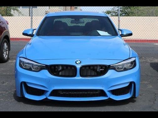 Yas Marina Blue Metallic 2018 BMW M3 Base
