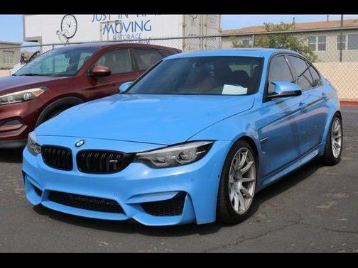 Yas Marina Blue Metallic 2018 BMW M3 Base