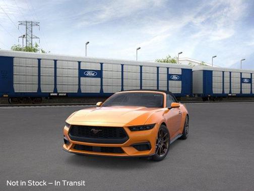 Orange Fury 2026 Ford Mustang EcoBoost Premium
