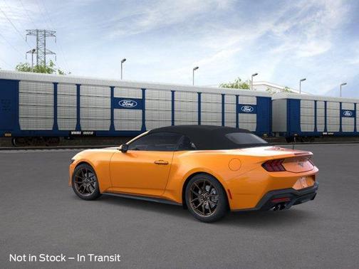 Orange Fury 2026 Ford Mustang EcoBoost Premium