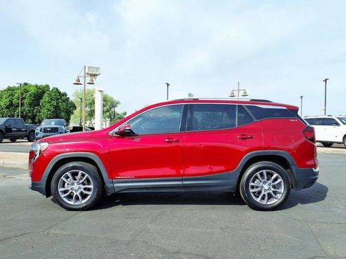 Volcanic Red 2023 GMC Terrain SLT