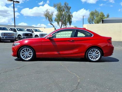 Red 2014 BMW 228 i