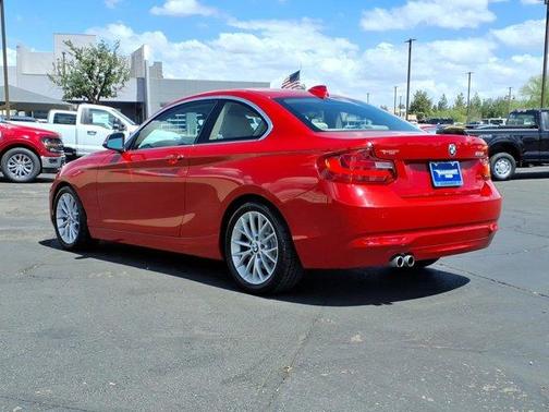 Red 2014 BMW 228 i