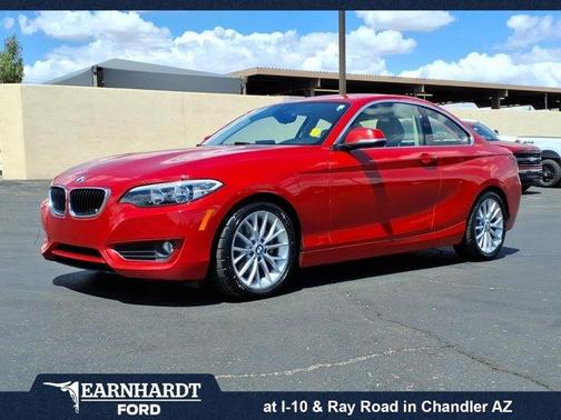 Red 2014 BMW 228 i