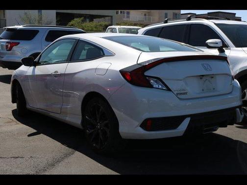 White 2019 Honda Civic Sport