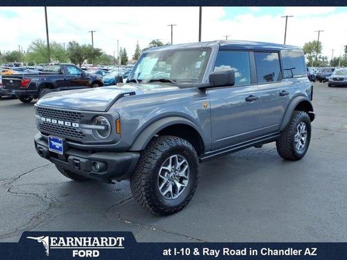 Gray 2025 Ford Bronco Badlands