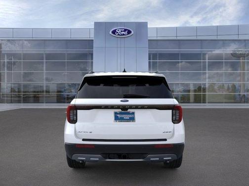 Star White 2026 Ford Explorer Active