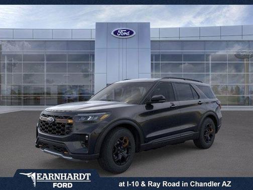 Agate Black Metallic 2026 Ford Explorer Tremor