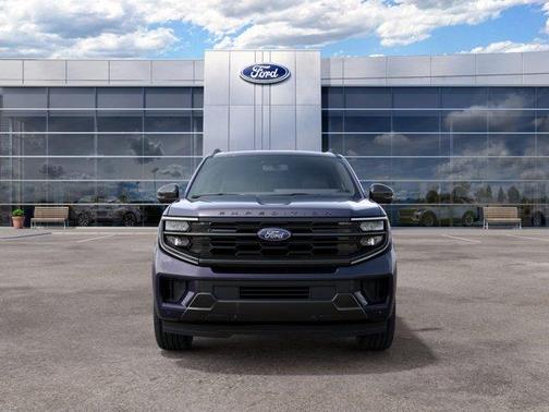 Blue 2027 Ford Expedition Max Platinum