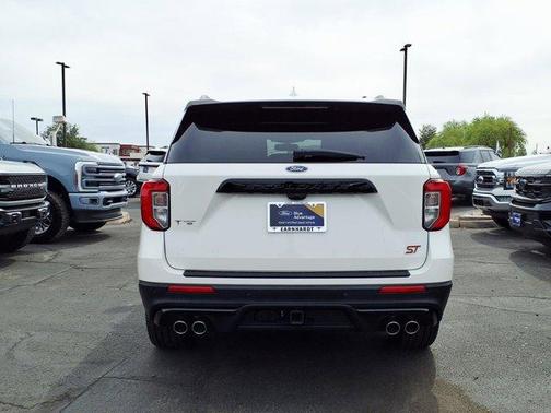 Star White 2022 Ford Explorer ST