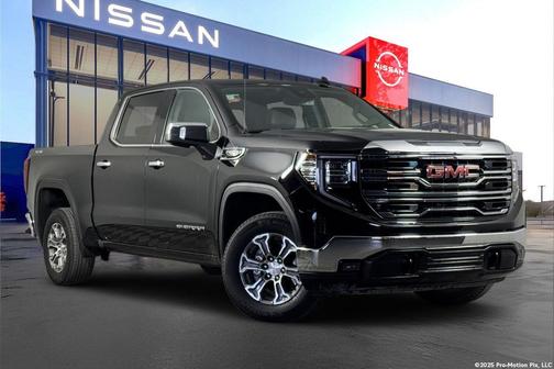 Onyx Black 2025 GMC Sierra 1500 SLT