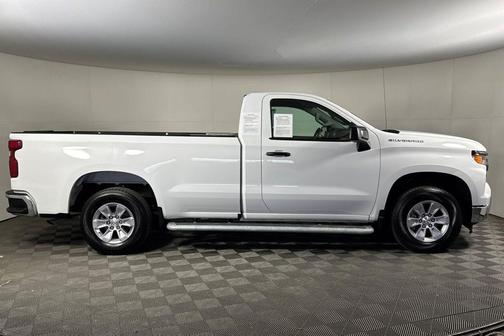 Summit White 2025 Chevrolet Silverado 1500 WT