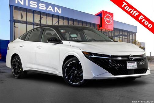 Aspen White Tricoat 2026 Nissan Sentra SR