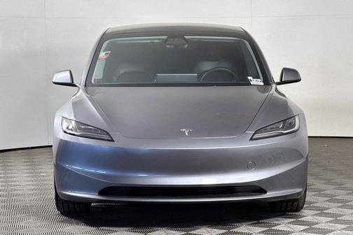 Stealth Grey 2025 Tesla Model 3 Long Range