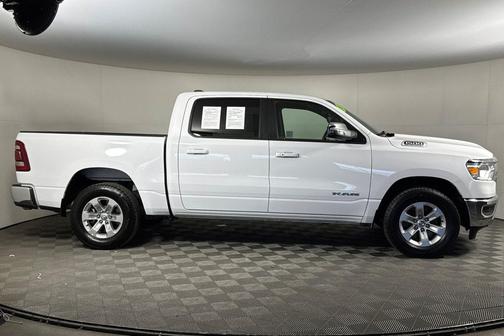 Bright White Clearcoat 2024 RAM 1500 Laramie
