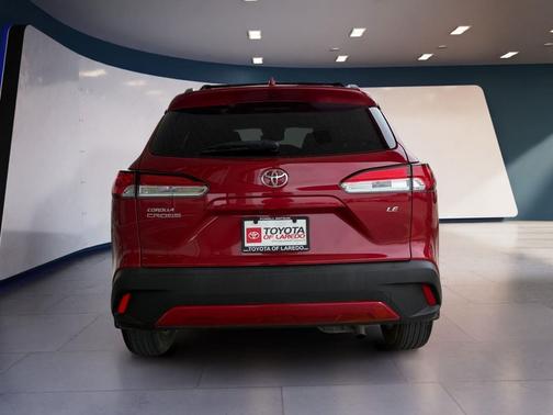 Barcelona Red Metallic 2023 Toyota Corolla Cross LE