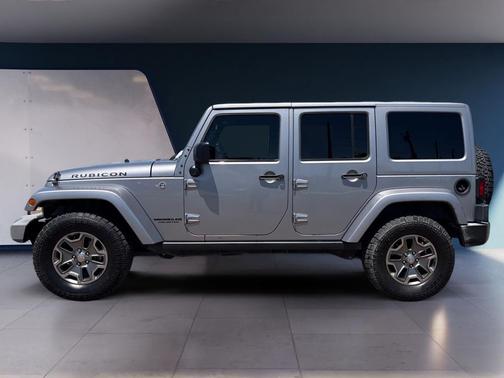 Billet Silver Metallic Clearcoat 2017 Jeep Wrangler Unlimited Rubicon