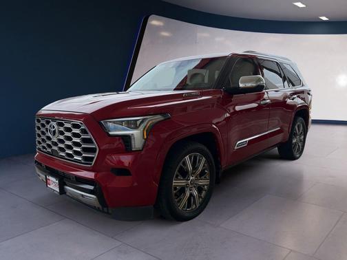 Supersonic Red 2023 Toyota Sequoia Capstone