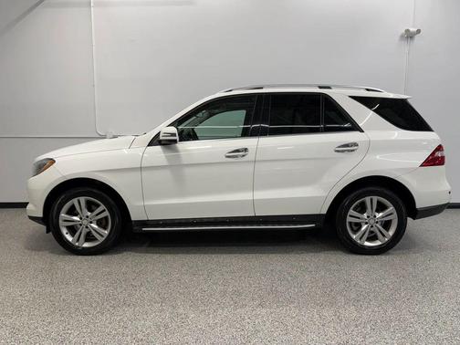 Polar White 2014 Mercedes-Benz M-Class ML 350 4MATIC