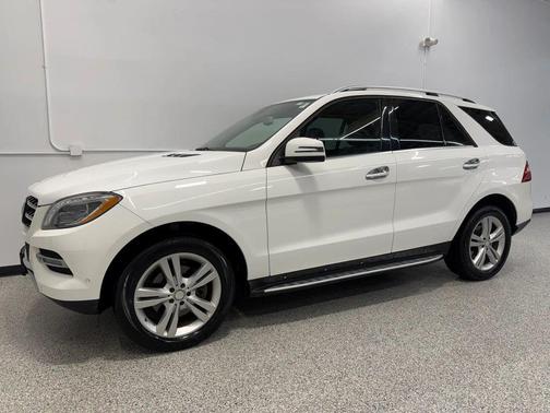 Polar White 2014 Mercedes-Benz M-Class ML 350 4MATIC