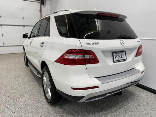 Polar White 2014 Mercedes-Benz M-Class ML 350 4MATIC