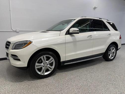 Diamond White Metallic 2014 Mercedes-Benz M-Class ML 350 4MATIC
