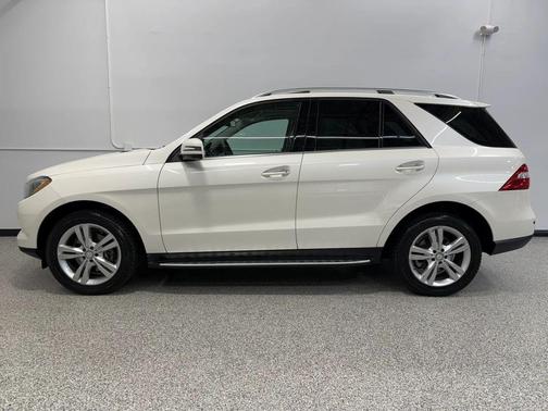 Diamond White Metallic 2014 Mercedes-Benz M-Class ML 350 4MATIC