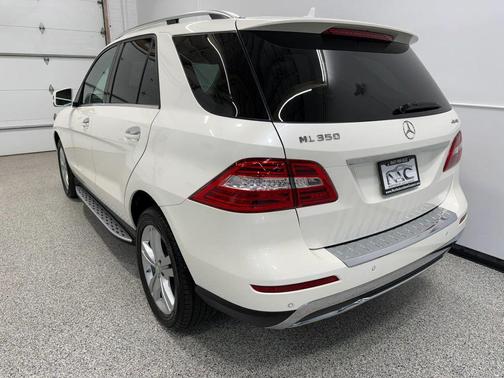 Diamond White Metallic 2014 Mercedes-Benz M-Class ML 350 4MATIC