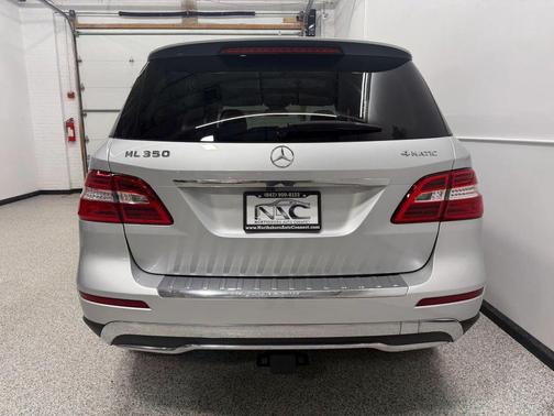 Iridium Silver Metallic 2014 Mercedes-Benz M-Class ML 350 4MATIC