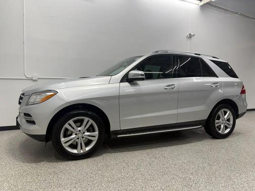 Iridium Silver Metallic 2014 Mercedes-Benz M-Class ML 350 4MATIC