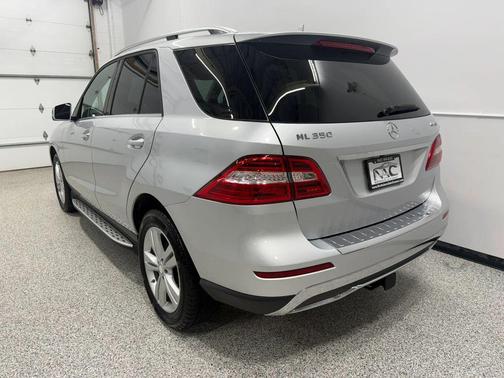 Iridium Silver Metallic 2014 Mercedes-Benz M-Class ML 350 4MATIC