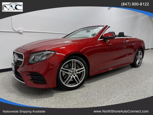 designo Cardinal Red Metallic 2018 Mercedes-Benz E-Class E 400 4MATIC
