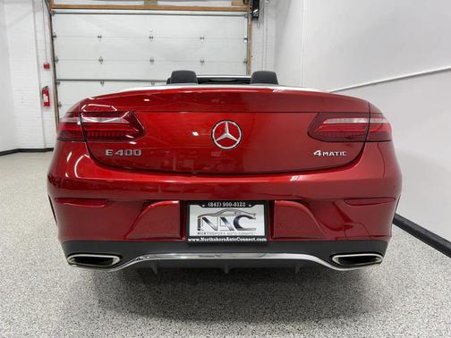 designo Cardinal Red Metallic 2018 Mercedes-Benz E-Class E 400 4MATIC
