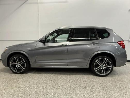 Space Gray Metallic 2017 BMW X3 xDrive35i