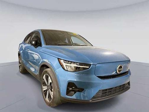Fjord Blue 2023 Volvo C40 Recharge Pure Electric Plus