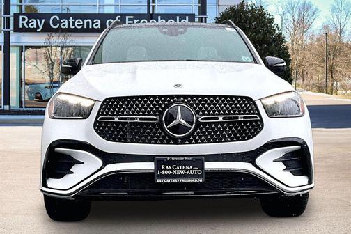Moonlight White 2025 Mercedes-Benz GLE 450 4MATIC