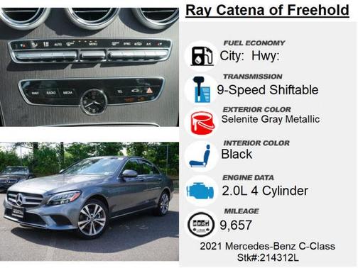 2021 Mercedes-Benz C-Class C 300 4MATIC