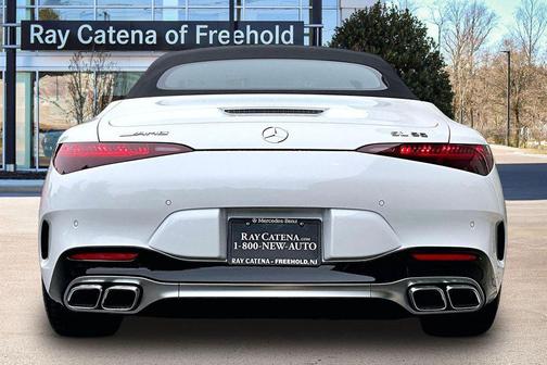 White 2026 Mercedes-Benz AMG SL 55 Base