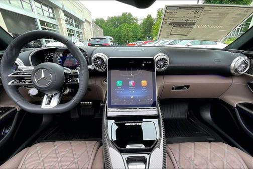 White 2026 Mercedes-Benz AMG SL 55 Base