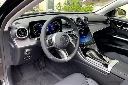 Black 2026 Mercedes-Benz C-Class C 300 4MATIC
