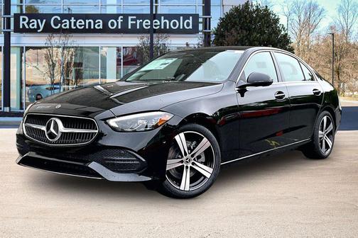 Black 2026 Mercedes-Benz C-Class C 300 4MATIC