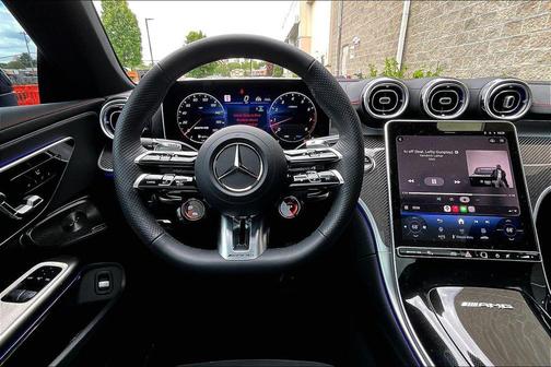 Obsidian Black Metallic 2026 Mercedes-Benz AMG CLE 53 4MATIC+