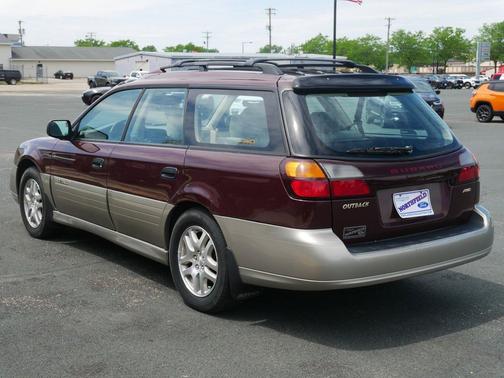 Red 2001 Subaru Outback Base