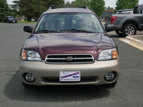 Red 2001 Subaru Outback Base