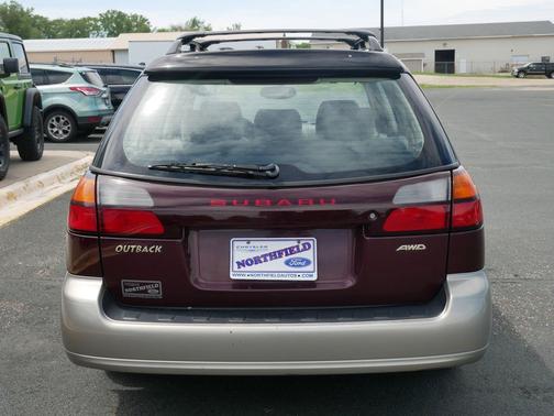 Red 2001 Subaru Outback Base
