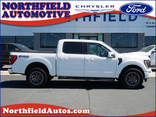 Star White Metallic Tri-Coat 2022 Ford F-150 Lariat