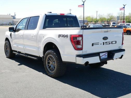 Star White Metallic Tri-Coat 2022 Ford F-150 Lariat