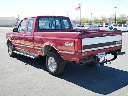 Red 1994 Ford F-150